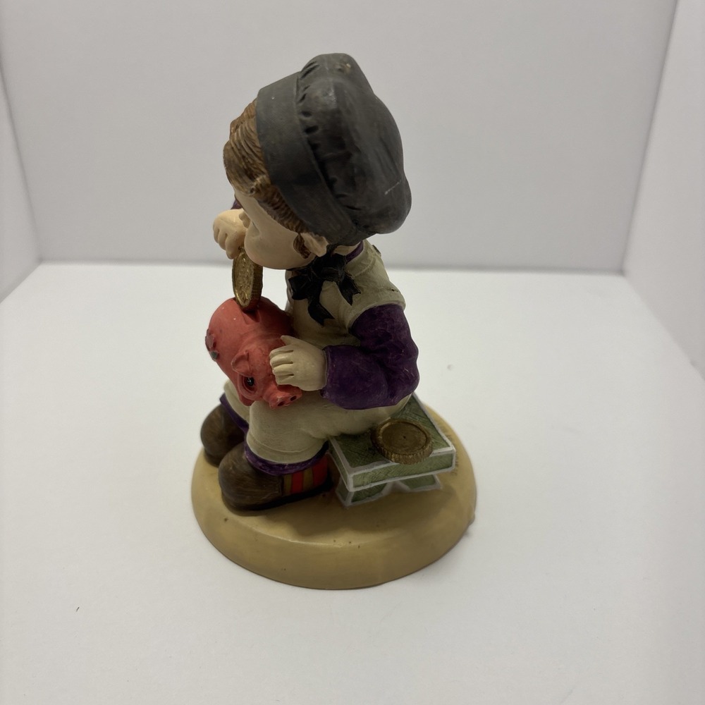 1995 Lefton Piggy Bank Figurine Vintage - Picture 2 of 4